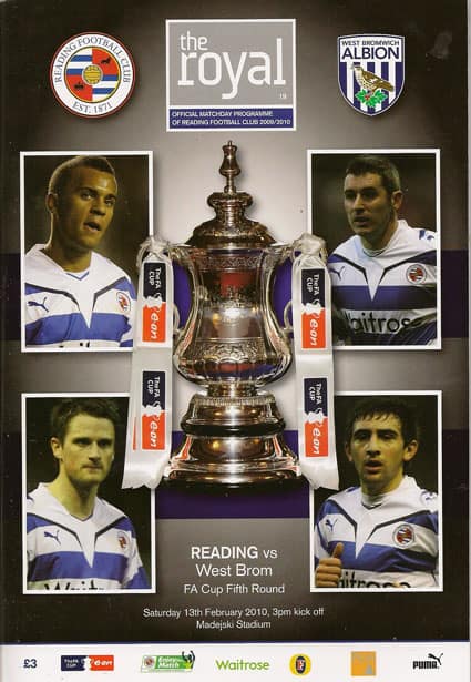 Reading FC v West Bromwich Albion FC 